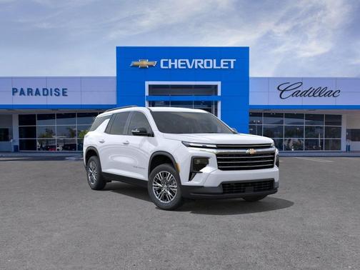 Polar White Tricoat 2026 Chevrolet Traverse LT