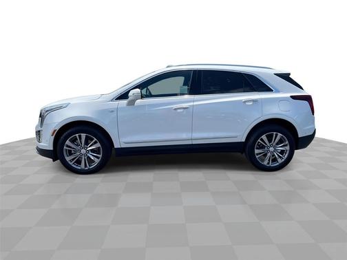 Crystal White Tricoat 2025 Cadillac XT5 Premium Luxury
