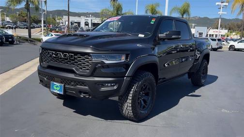 Diamond Black Crystal Pearlcoat 2026 RAM 1500 RHO Crew Cab 4x4 5'7' Box