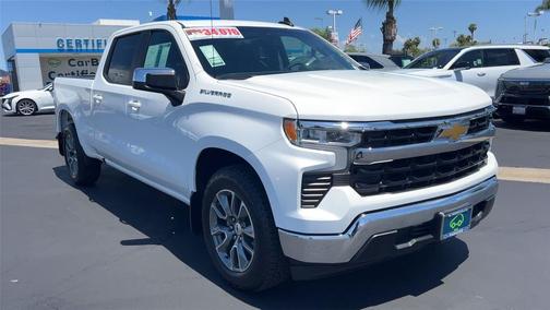 Summit White 2023 Chevrolet Silverado 1500 LT