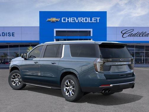 Lakeshore Blue Metallic 2026 Chevrolet Suburban Premier