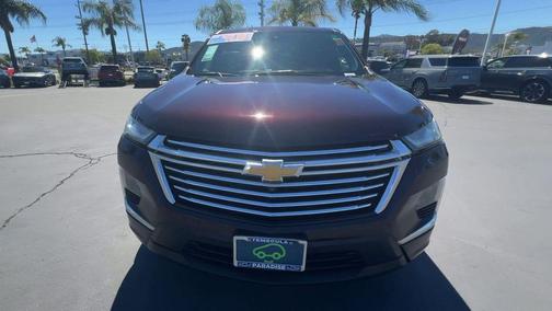 Black Cherry Metallic 2023 Chevrolet Traverse Premier