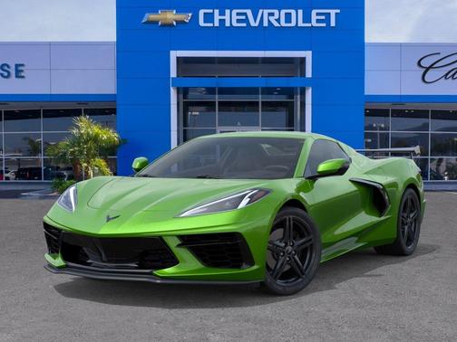 Roswell Green Metallic 2026 Chevrolet Corvette Stingray w/1LT