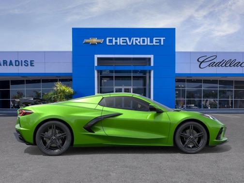Roswell Green Metallic 2026 Chevrolet Corvette Stingray w/1LT