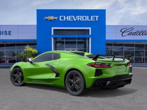 Roswell Green Metallic 2026 Chevrolet Corvette Stingray w/1LT