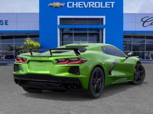 Roswell Green Metallic 2026 Chevrolet Corvette Stingray w/1LT