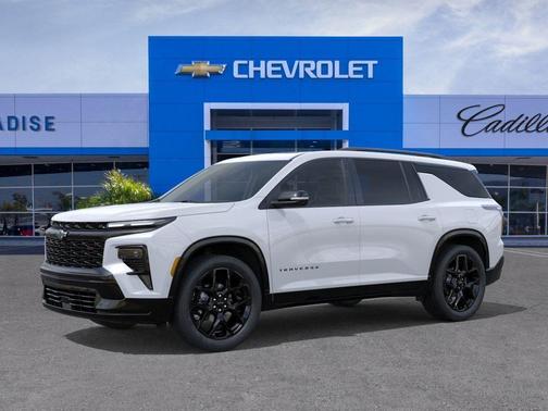 Polar White Tricoat 2026 Chevrolet Traverse RS