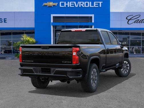 Black 2026 Chevrolet Silverado 2500 Custom