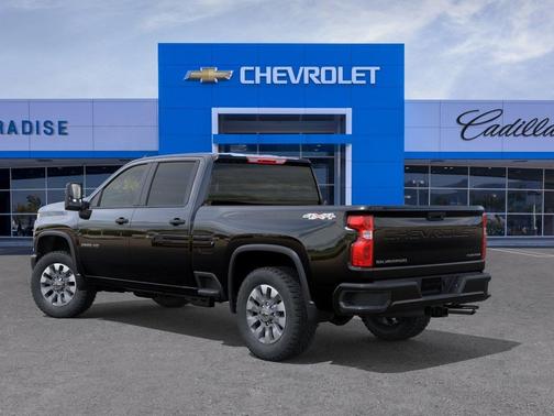 Black 2026 Chevrolet Silverado 2500 Custom