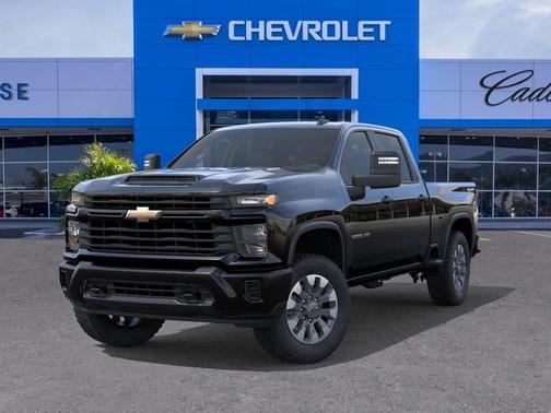 Black 2026 Chevrolet Silverado 2500 Custom