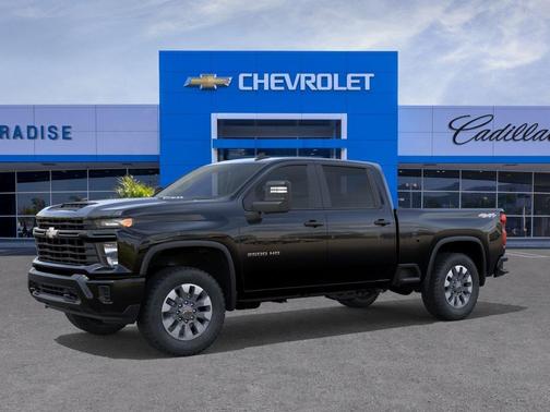 Black 2026 Chevrolet Silverado 2500 Custom