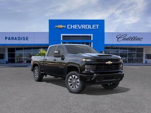 Black 2026 Chevrolet Silverado 2500 Custom