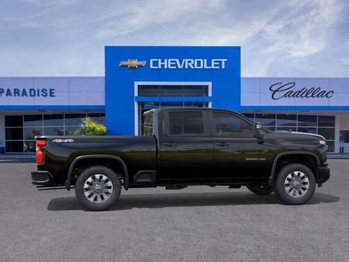 Black 2026 Chevrolet Silverado 2500 Custom