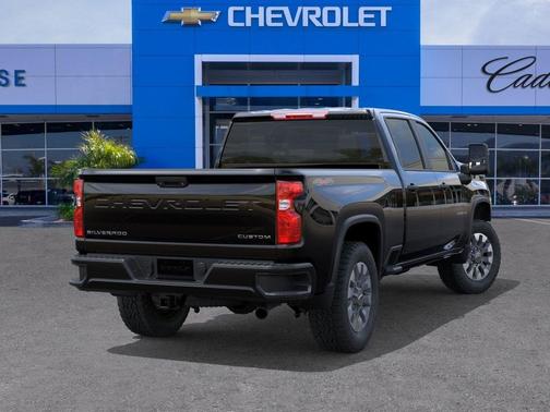 Black 2026 Chevrolet Silverado 2500 Custom