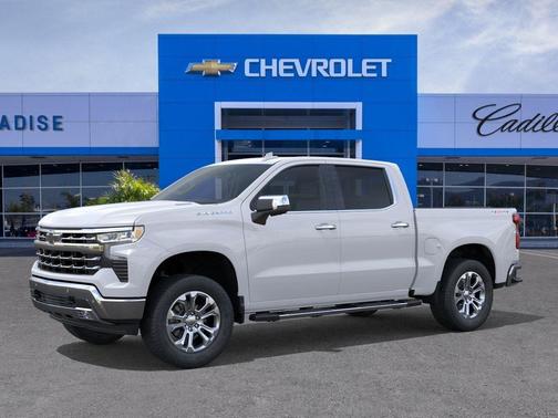 Summit White 2026 Chevrolet Silverado 1500 LTZ