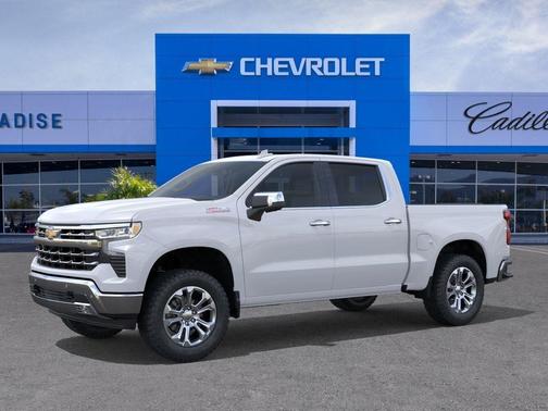 Polar White Tricoat 2026 Chevrolet Silverado 1500 LTZ