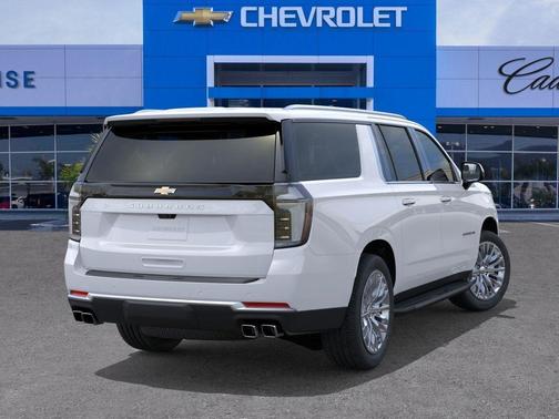 Polar White Tricoat 2026 Chevrolet Suburban High Country, 4WD
