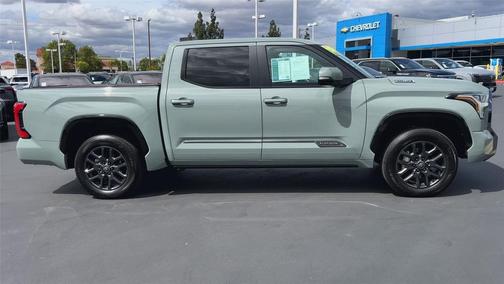 Lunar Rock 2025 Toyota Tundra Hybrid Platinum