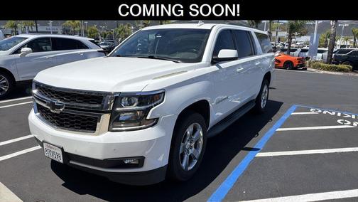 Summit White 2017 Chevrolet Suburban LT