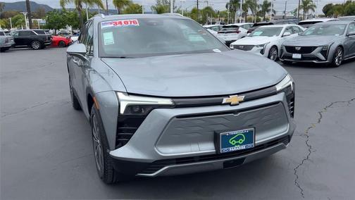 Sterling Gray Metallic 2024 Chevrolet Blazer EV eAWD LT