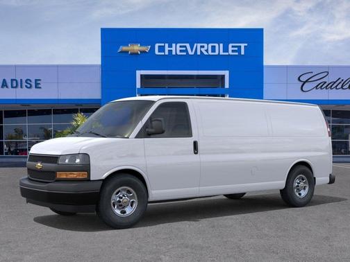 Summit White 2026 Chevrolet Express 2500 LT