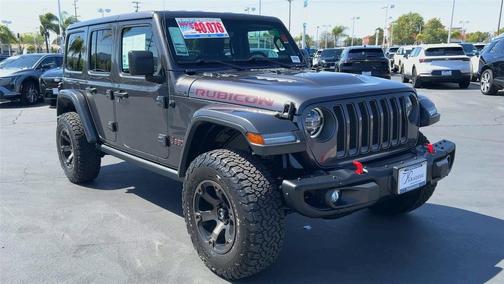 Granite Crystal Metallic Clearcoat 2021 Jeep Wrangler Unlimited Rubicon
