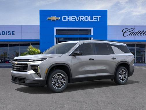 Sterling Gray Metallic 2026 Chevrolet Traverse LT