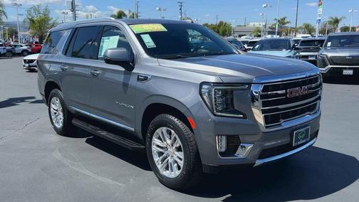 Steel Metallic 2022 GMC Yukon SLT