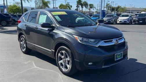 Gunmetal Metallic 2018 Honda CR-V EX-L