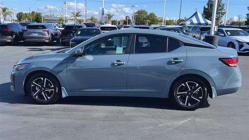 Atlantic Gray Metallic 2024 Nissan Sentra SV
