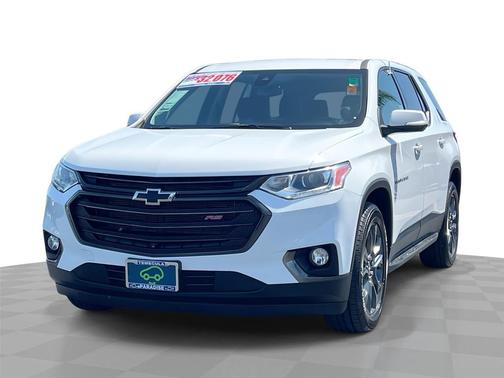 Summit White 2021 Chevrolet Traverse RS