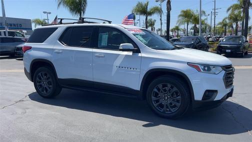 Summit White 2021 Chevrolet Traverse RS