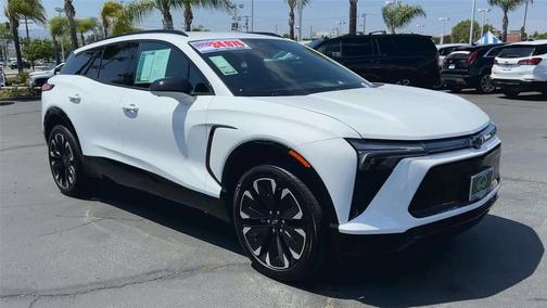 Summit White 2024 Chevrolet Blazer EV RWD RS