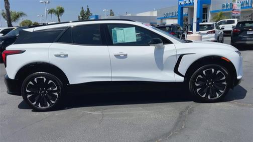 Summit White 2024 Chevrolet Blazer EV RWD RS