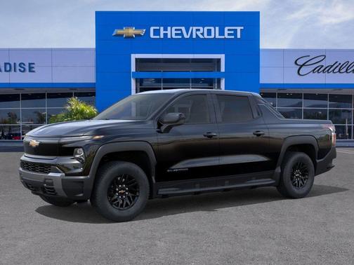 Black 2026 Chevrolet Silverado EV LT - Standard Range 4WD