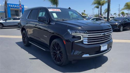 Black 2021 Chevrolet Tahoe 4WD High Country