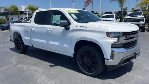 Summit White 2019 Chevrolet Silverado 1500 LT