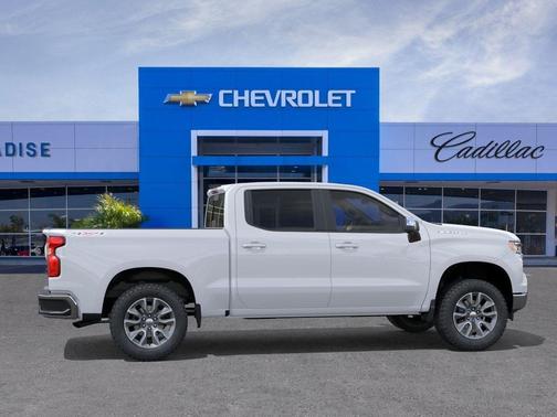 Summit White 2026 Chevrolet Silverado 1500 LT