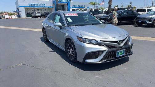 Celestial Silver Metallic 2024 Toyota Camry SE