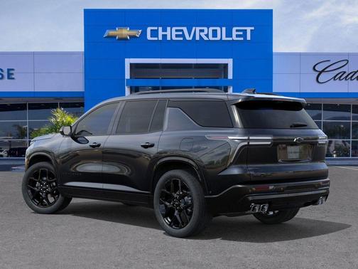 Black 2026 Chevrolet Traverse RS
