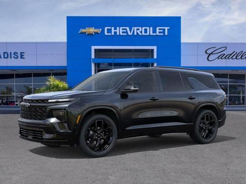 Black 2026 Chevrolet Traverse RS