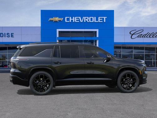 Black 2026 Chevrolet Traverse RS