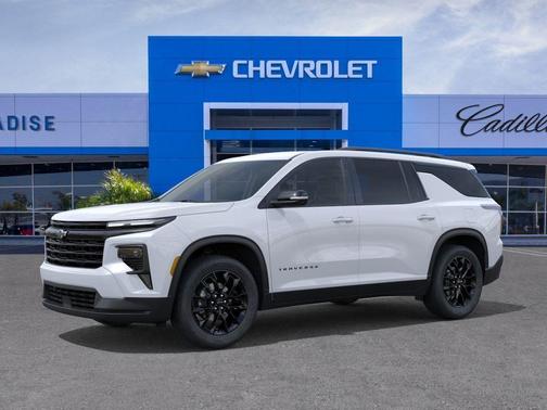 Polar White Tricoat 2026 Chevrolet Traverse LT