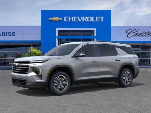 Sterling Gray Metallic 2026 Chevrolet Traverse LT