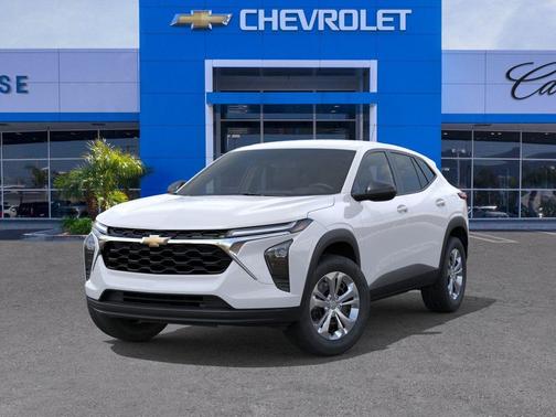Summit White 2026 Chevrolet Trax LS