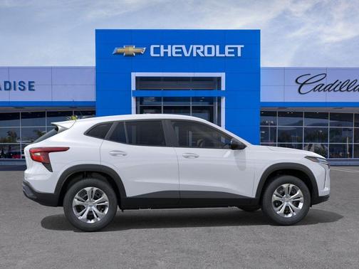 Summit White 2026 Chevrolet Trax LS
