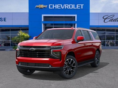 Radiant Red Tintcoat 2026 Chevrolet Suburban RST