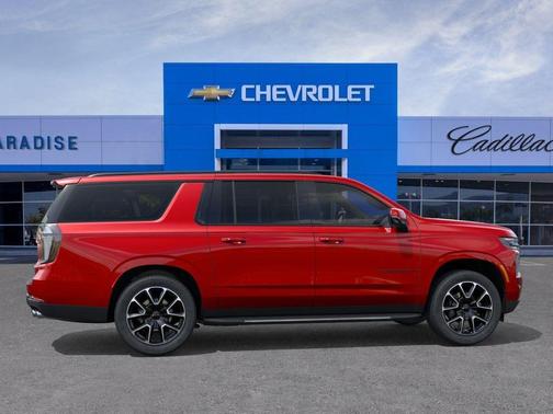 Radiant Red Tintcoat 2026 Chevrolet Suburban RST