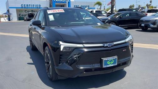 Black 2024 Chevrolet Blazer EV eAWD RS