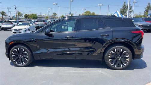Black 2024 Chevrolet Blazer EV eAWD RS